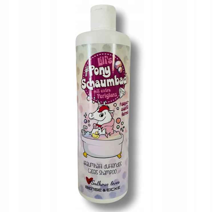 SZAMPON PIELĘGNUJĄCY DLA KONIA NADAJE POŁYSK BLASK