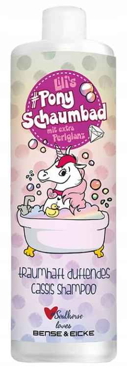 SZAMPON PIELĘGNUJĄCY DLA KONIA NADAJE POŁYSK BLASK