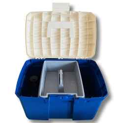 Skrzynka na szczotki duża do stajni organizacji