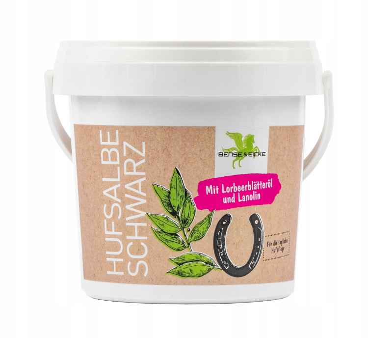 SMAR DO KOPYT KONIA CZARNY 1L CIEMNE CZARNE KOPYTA