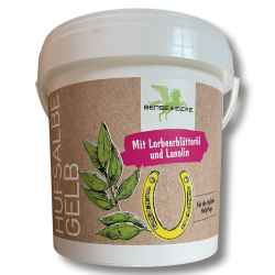 SMAR DO KOPYT KONIA Z OLEJKIEM LAUROWYM ŻÓŁTY 1L NATURALNY ANTYBAKTERYJNY