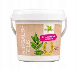 SMAR DO KOPYT KONIA Z OLEJKIEM LAUROWYM ŻÓŁTY 1L NATURALNY ANTYBAKTERYJNY