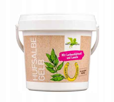 Przejdź do produktu SMAR DO KOPYT KONIA Z OLEJKIEM LAUROWYM ŻÓŁTY 1L NATURALNY ANTYBAKTERYJNY