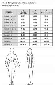 KAMIZELKA OCHRONNA DO JAZDY KONNEJ POZIOM 3 ROZ. L