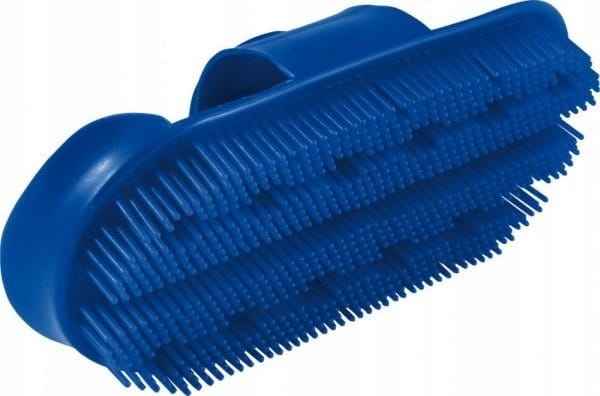 Zgrzebło plastik igiełowe miękkie dla konia koni