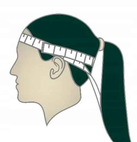 KASK JEŹDZIECKI REGULOWANY TOCZEK S 53-55 DLA JEŹDŹCA