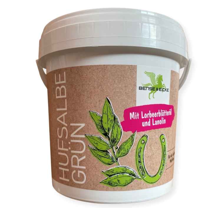 SMAR DO KOPYT KONIA Z OLEJKIEM LAUROWYM LANOLINĄ 1000ML