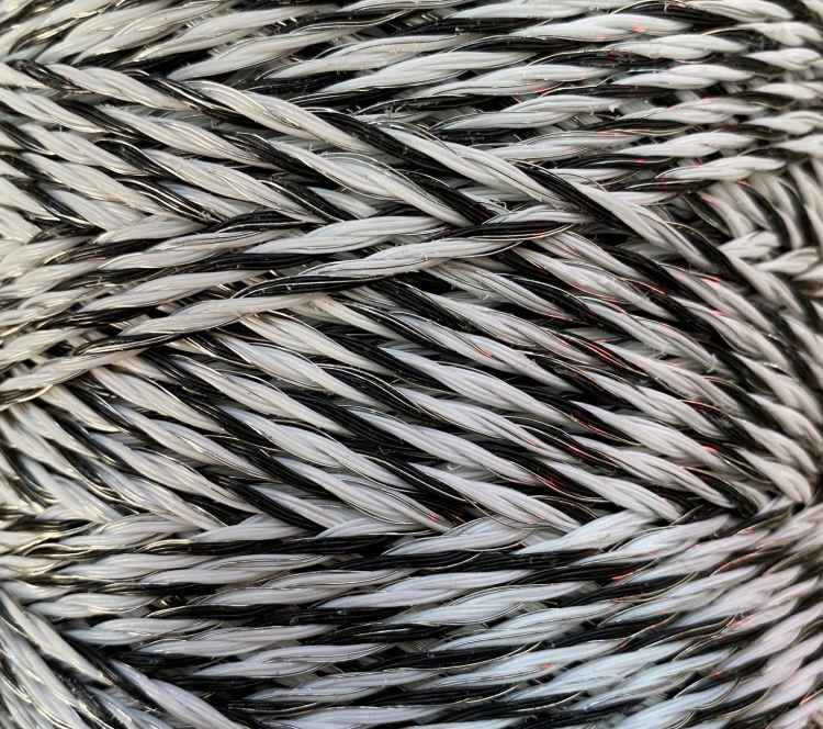 LINKA PLECIONKA DO OGRODZENIA 500M ZEBRA