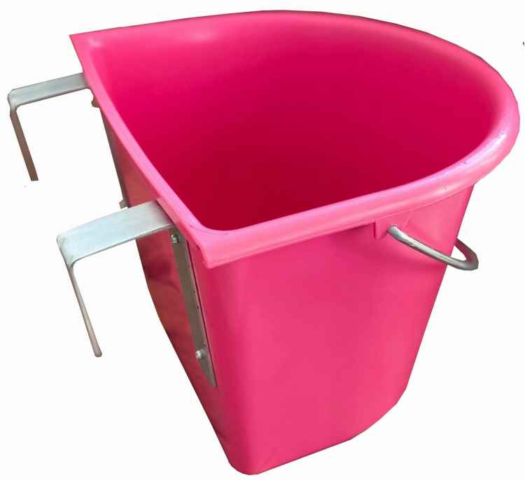 KARMIDŁO KORYTO ŻŁÓB 15L Z PAŁĄKIEM ZAWIESIEM KONI