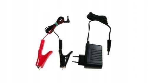 Zasilacz i krokodylki do pastucha elektryzatora