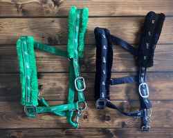 KANTAR DLA KONIA Z FUTERKIEM ŁADNY CZERWONY