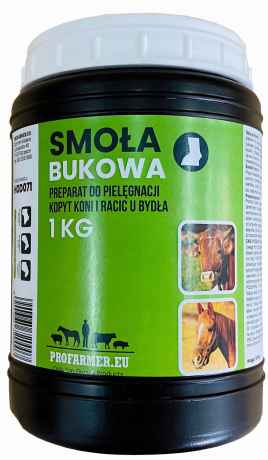 Przejdź do produktu Smoła bukowa do pielęgnacji KOPYT KONI RACIC BYDŁA