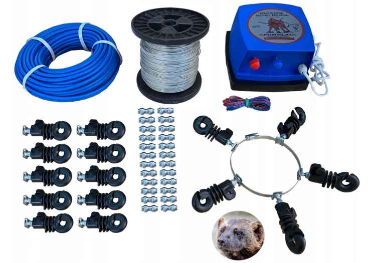 ZESTAW OGRODZENIOWY NA KUNY ODSTRASZACZ