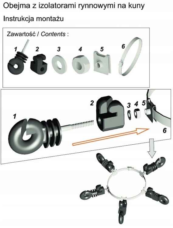 ODSTRASZACZ KUNY KOMPLETNY PASTUCH OGRODZENIE