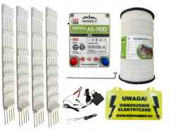 Pastuch elektryczny na kucyki – kompletny zestaw ogrodzenia elektrycznego - ZES025