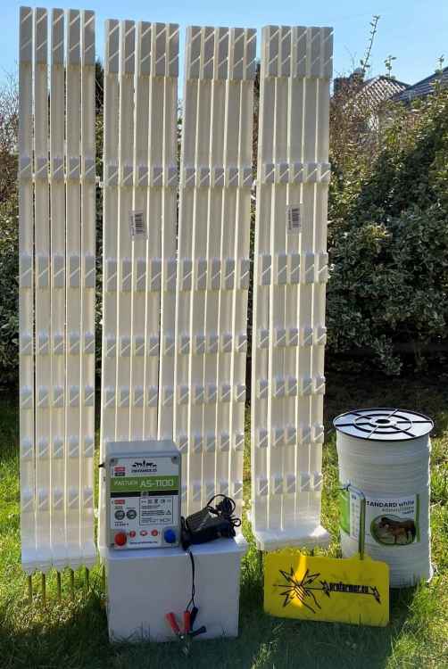 Pastuch elektryczny na kucyki – kompletny zestaw