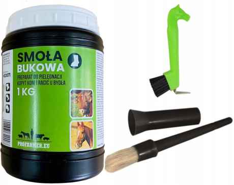 Przejdź do produktu SMOŁA BUKOWA DZIEGIEĆ DO KOPYT PĘDZEL KOPYSTKA