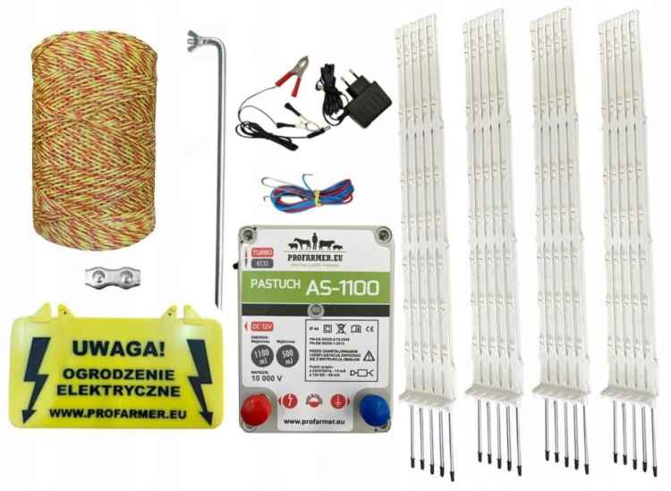 PASTUCH ELEKTRYCZNY NA KROWY KONIE