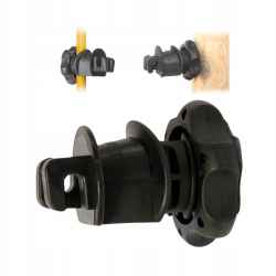 IZOLATOR DO DRUTU Z NAKRĘTKĄ PASTUCH OGRODZENIE