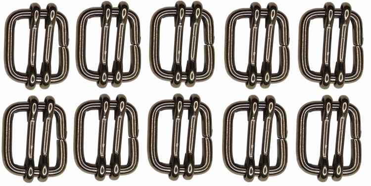 ŁĄCZNIK 10 SZTUK METALOWY DO TAŚM ZESTAW