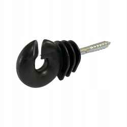 CZARNY IZOLATOR NAJMOCNIEJSZY DO OGRODZENIA DREWNA NA LINKĘ DRUT