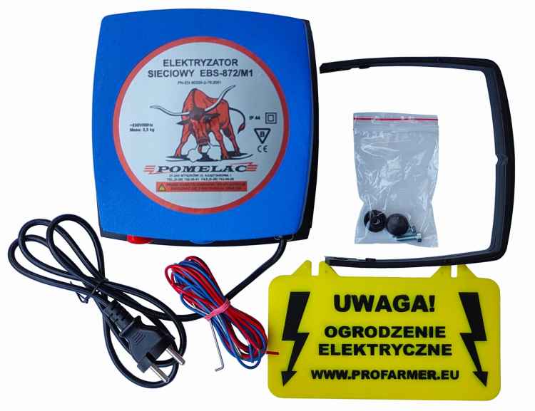 ELEKTRYZATOR PASTUCH OGRODZENIE NA KONIE BYDŁO