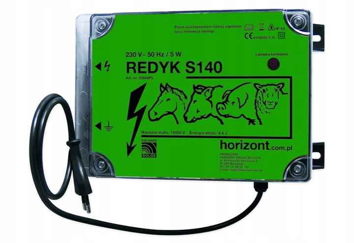 Elektryzator sieciowy na konie bydło dziki ochrona pól upraw