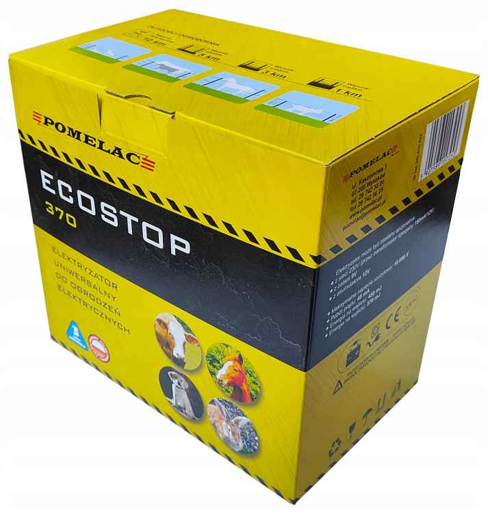 OGRODZENIE ELEKTRYCZNE ELEKTRYZATOR UNIWERSALNY NA BATERIĘ AKUMULATOR