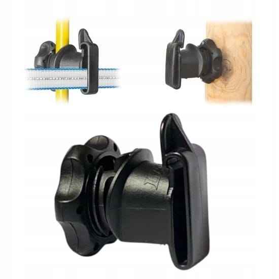 IZOLATOR DO SŁUPKA NA TAŚMĘ PASTUCH ELEKTRYCZNY