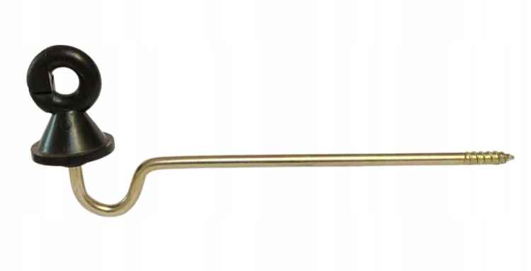 IZOLATOR DŁUDI DO OGRODZEŃ ELEKTRYCZNYCH DRUT PLECIONKA