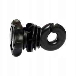 IZOLATOR OKRĄGŁY Z NAKRĘTKĄ DO SŁUPKA 25SZT