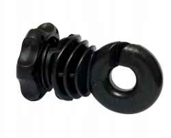 OKRĄGŁY IZOLATOR Z NAKRĘTKĄ DO OGRODZENIA