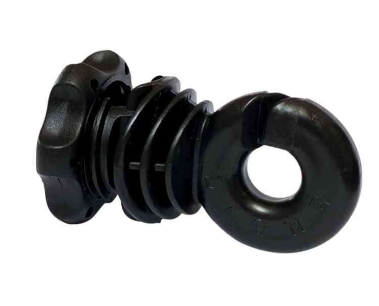 OKRĄGŁY IZOLATOR Z NAKRĘTKĄ DO OGRODZENIA