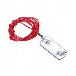 ŁĄCZNIK Z PRZEWODEM DO TAŚMY PASTUCH ELEKTRYCZNY