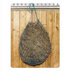 SIATKA NA SIANO DLA KONIA KONI 5,5x5,5cm BŁĘKITNA 80CM