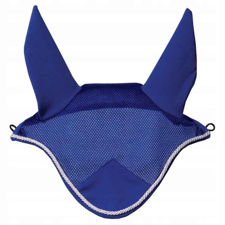 NAUSZNIKI DLA KONI KONIA NIEBIESKIE FULL