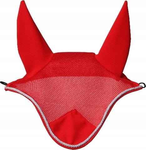 NAUSZNIKI DLA KONI KONIA CZERWONE FULL