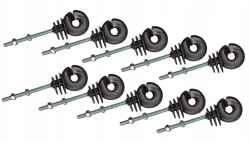 IZOLATORY KOMPLET DO PASTUCHA ELEKTRYCZNEGO