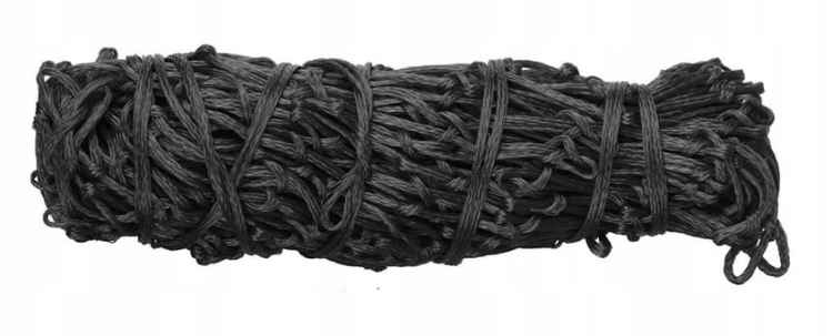 SIATKA NA SIANO DLA KONIA 5,5x5,5cm CZARNA 80CM