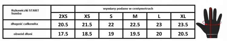 RĘKAWICZKI JEŹDZIECKIE CAŁOROCZN WYGODNE SUMBA XXS