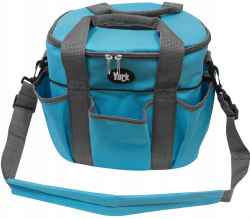 TORBA NA SZCZOTKI DLA KONIA SZCZOTKA NIEBIESKA