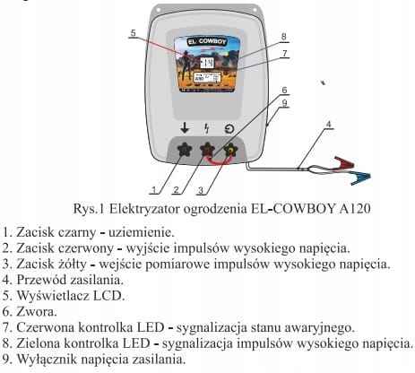 OGRODZENIE ELEKTRYCZNE ELEKTRYZATOR MOCNY 14J NA DIKI BYDŁO