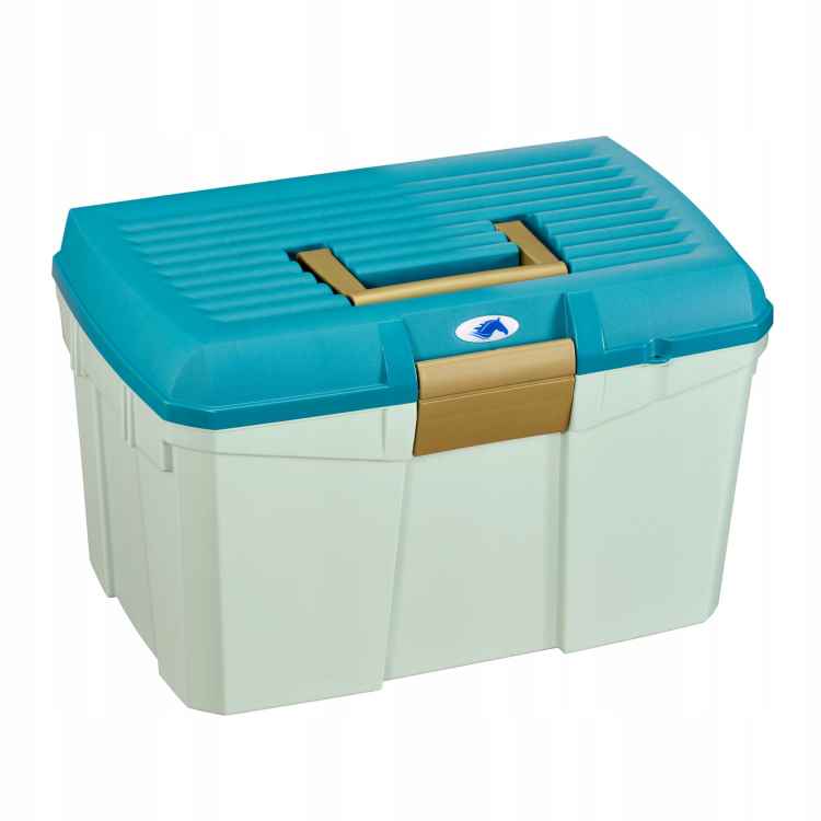 SKRZYNKA NA SZCZOTKI DLA KONIA SKRZYNKA JEŹDZIECKA DO STAJNI NA ZAWODY