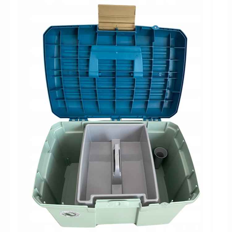 SKRZYNKA NA SZCZOTKI DLA KONIA SKRZYNKA JEŹDZIECKA DO STAJNI NA ZAWODY