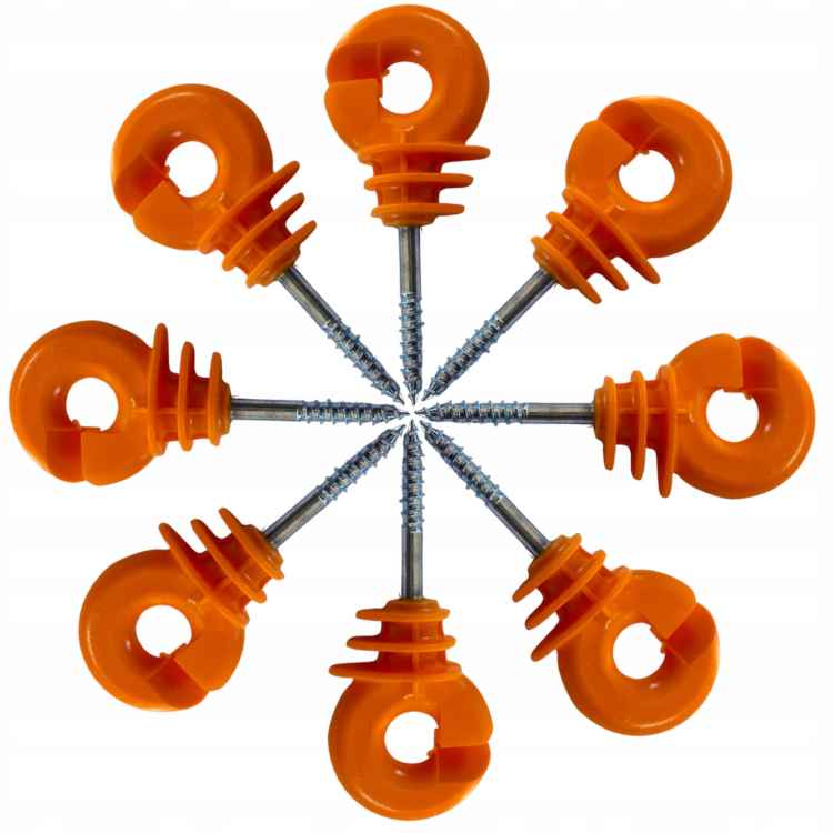 MOCNY IZOLATOR 100SZT PASTUCH PREMIUM