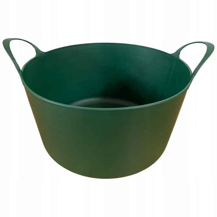 KORYTO WIADRO KARMIDŁO ELASTYCZNE ŻŁÓB POJEMNIK DLA KONIA 25L NA WODĘ PASZĘ