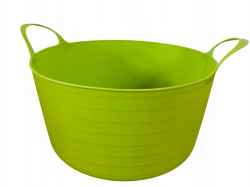 KORYTO WIADRO KARMIDŁO ELASTYCZNE ŻŁÓB POJEMNIK DLA KONIA 25L NA WODĘ PASZĘ