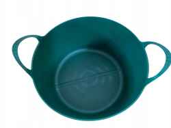 KORYTO WIADRO KARMIDŁO ELASTYCZNE ŻŁÓB POJEMNIK DLA KONIA 25L NA WODĘ PASZĘ