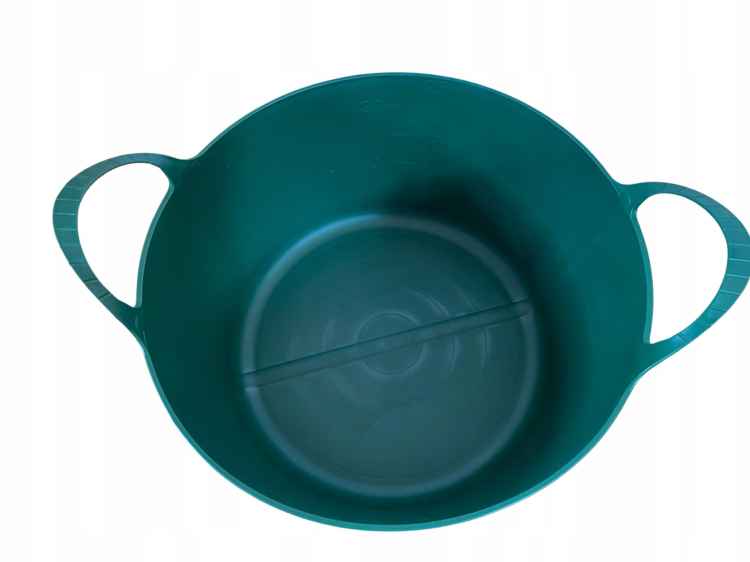 KORYTO WIADRO KARMIDŁO ELASTYCZNE ŻŁÓB POJEMNIK DLA KONIA 25L NA WODĘ PASZĘ