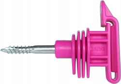 RÓŻOWY IZOLATOR DO TAŚM PASTUCH KOŃ PADOK